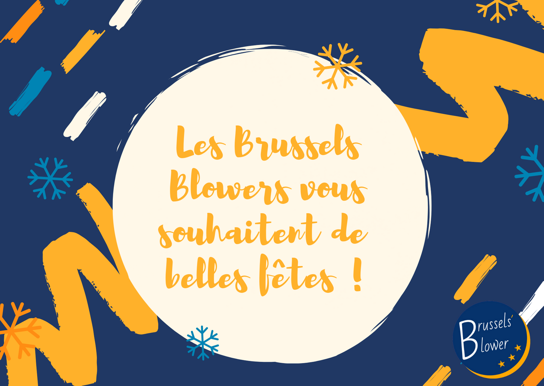 Les Brussels Blowers vous souhaitent de belles fêtes !
